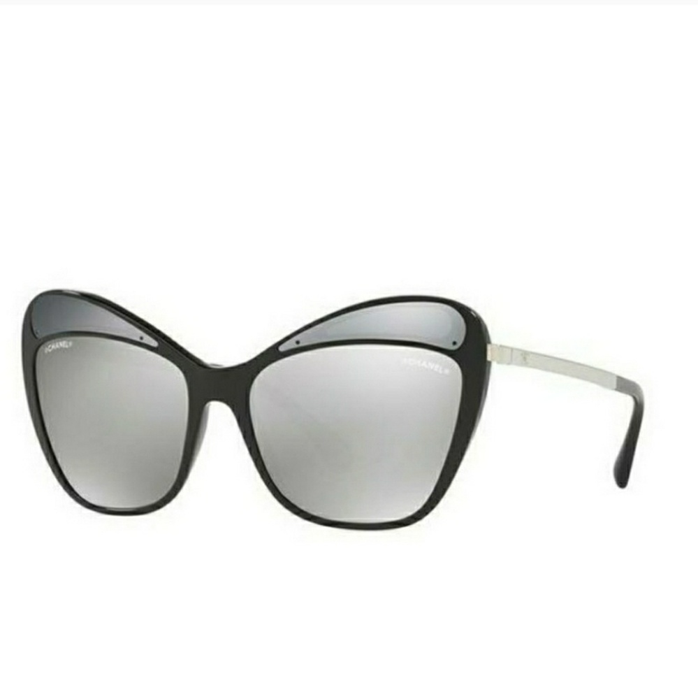 NWOT Chanel 5377-A Mirror Butterfly Sunglasses
